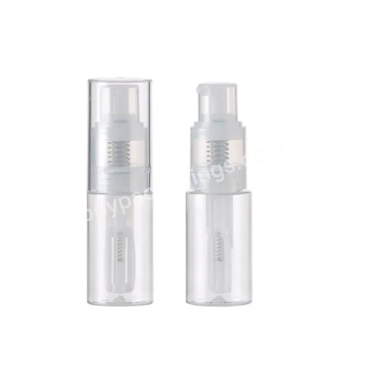 Oem Quality 35ml Powder Bottle Factory Direct Pet Plastic Talc Spray Bottle With Different Pump Options