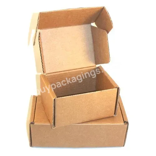 Oem Recycled Kraft Paper Cardboard Corrugated Paper Lid And Base Shoe Packaging Box Cardboard Shoe Package Box