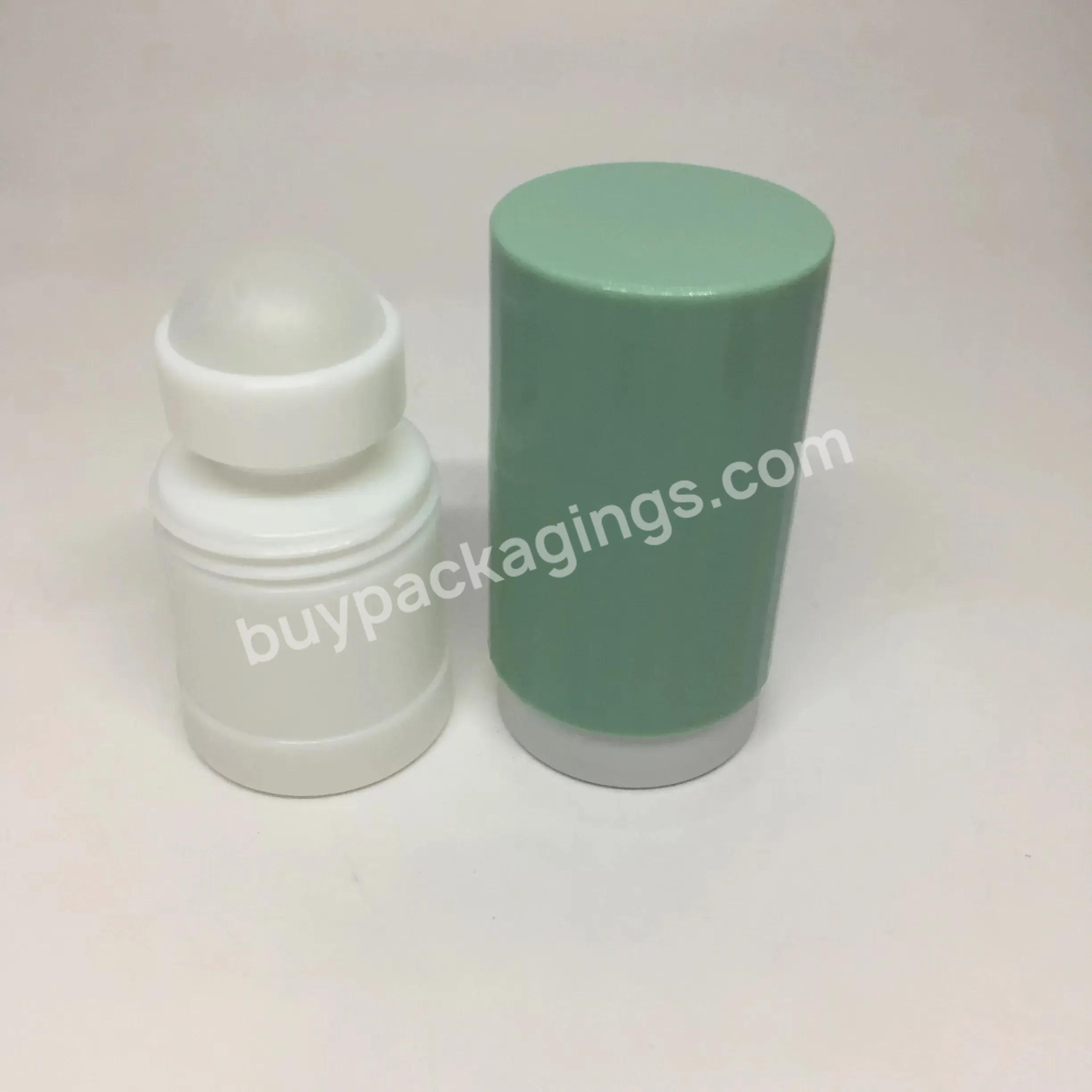 Oem Refillable Plastic Pp Roll On Deodorant Bottles 50ml