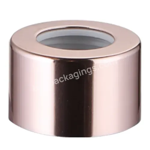 Oem Rose Gold Aluminum Diffuser Cap 20mm 24mm 28mm Glass Bottle Diffuser Cap