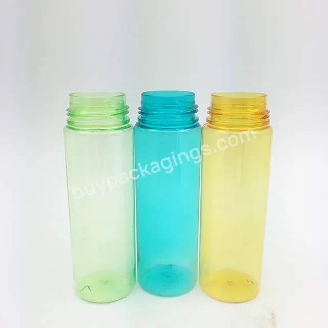 Oem Round Colorful Yellow Pet Foam Bottle 150ml Liquid Soap Foamer Pump Bottle 5oz Foamer Bottle Logo