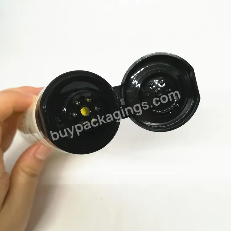 Oem Round Empty Cosmetic Dual Chamber Tube Plastic Tube For Cosmetic Double Wall Tube