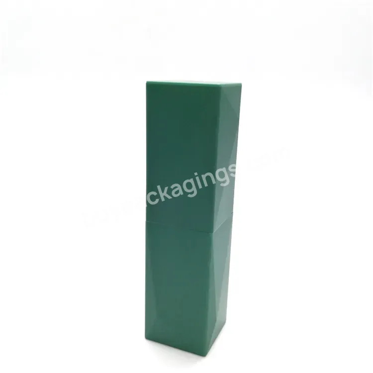 Oem Rts 2022 New Custom Empty Green And Gold Lipstick Tube Magnetic Lip Stick Container Tube