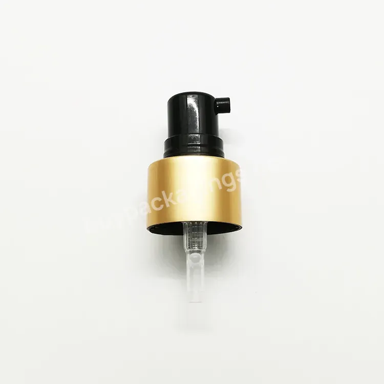 Oem Rts 24/410 Treatment Pump Aluminum Plastic Cosmetic Cream Pump Serum Dispenser Pump For Cosmetic Package