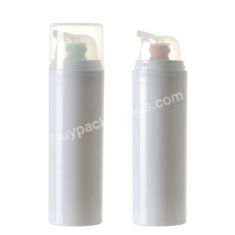 Oem Rts 50ml All Plastic Airless Bottle Wholesale Eco Friendly New Design Cosmetic Bottle Factory