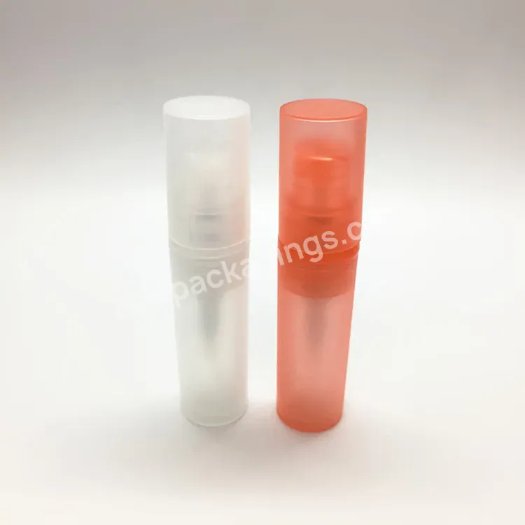 Oem Rts 5ml Pp Pen Shape Portable Plastic Perfume Spray Atomizer Bottle