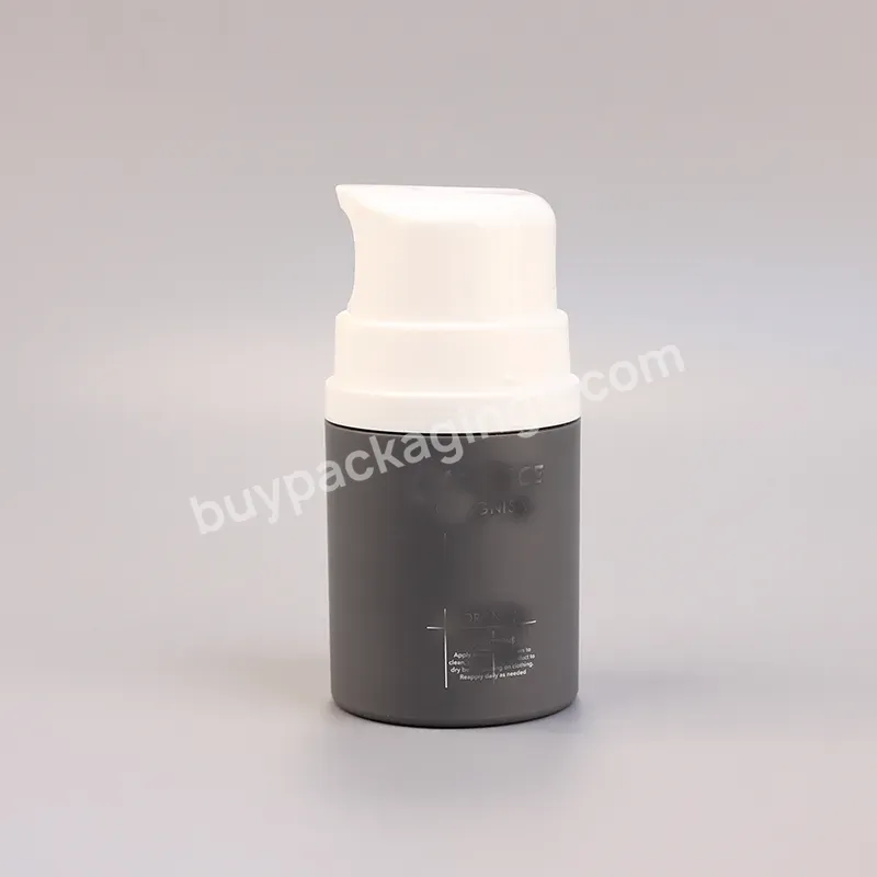 Oem Rts Free Sample Cosmetic Airless Bottle Plastic Bottles Packaging With Pump Foam Cleanser Lotion Empty Bottle 50/120/180ml