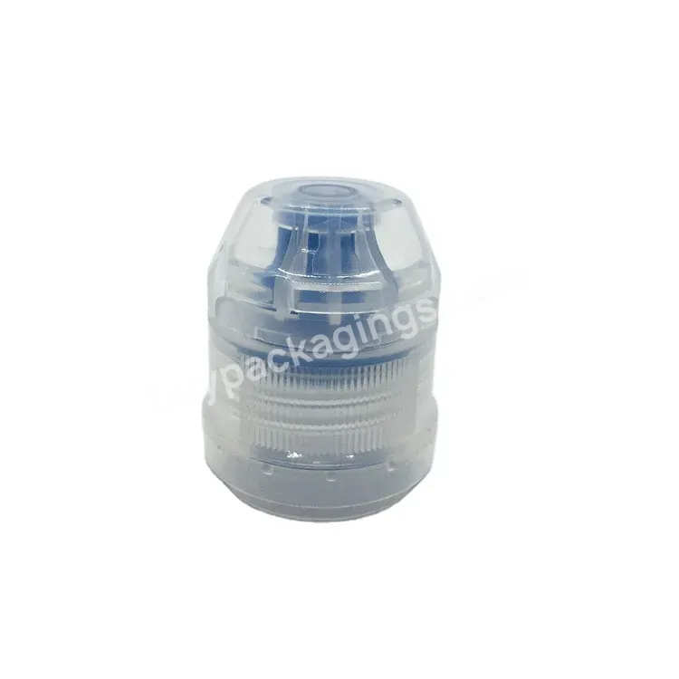 Oem Rts High Quality 1810 1811 Blue Sport Water Flip Top Plastic Bottle Caps 28mm 38 Mm For Pco Bottle