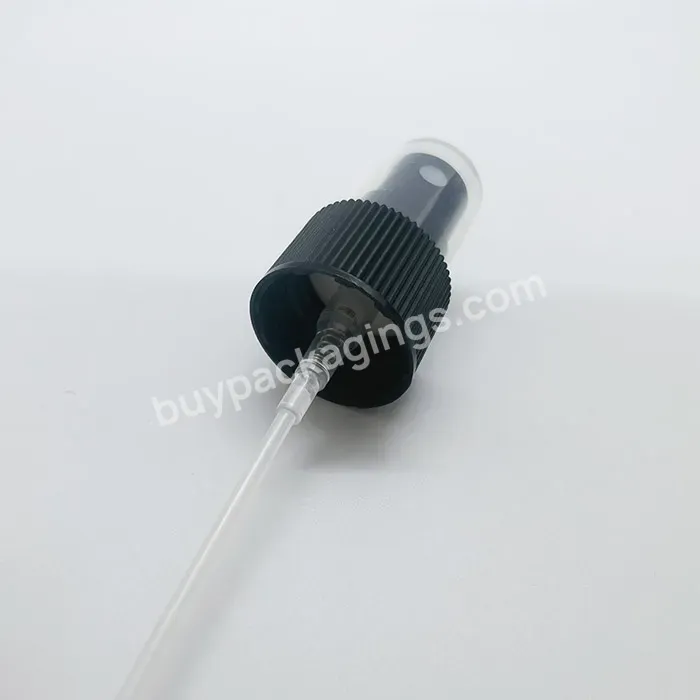 Oem Rts Hot Sales 18 20 24 28 410 412 415 Fine Spray Black Supplier Plastic Atomizer Spray Mist Sprayer Pump