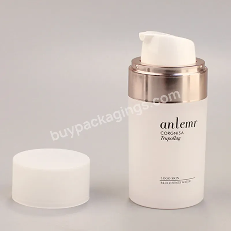 Oem Rts Luxury Skincare Double Wall Acrylic Cosmetic Packaging 30/50ml Airless Pump Lotion Bottle