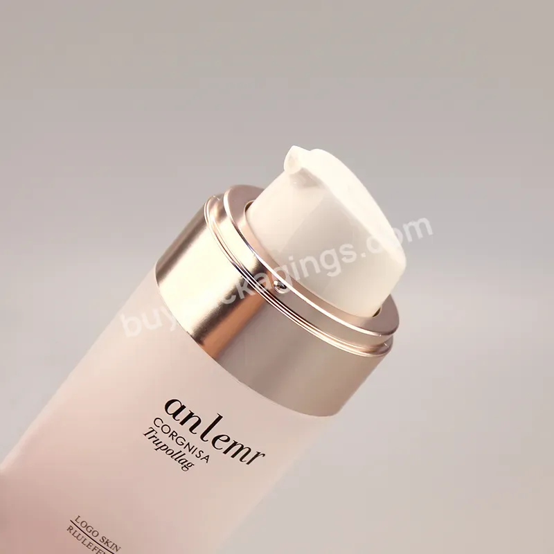 Oem Rts Luxury Skincare Double Wall Acrylic Cosmetic Packaging 30/50ml Airless Pump Lotion Bottle