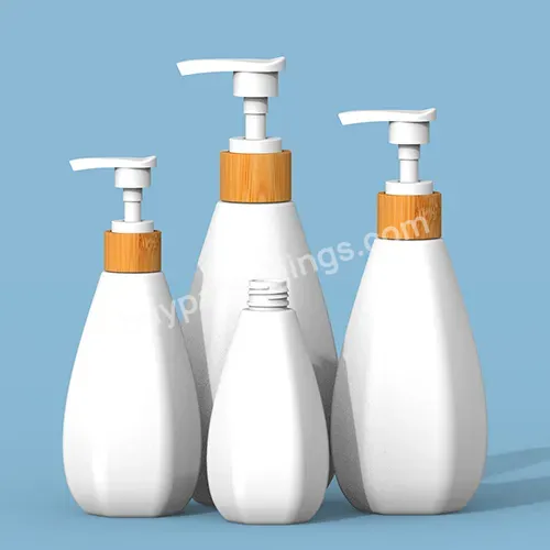 Oem Rts Top Factory Design Mold Opening Custom Shampoo Bottle With Bamboo Lotion Pump