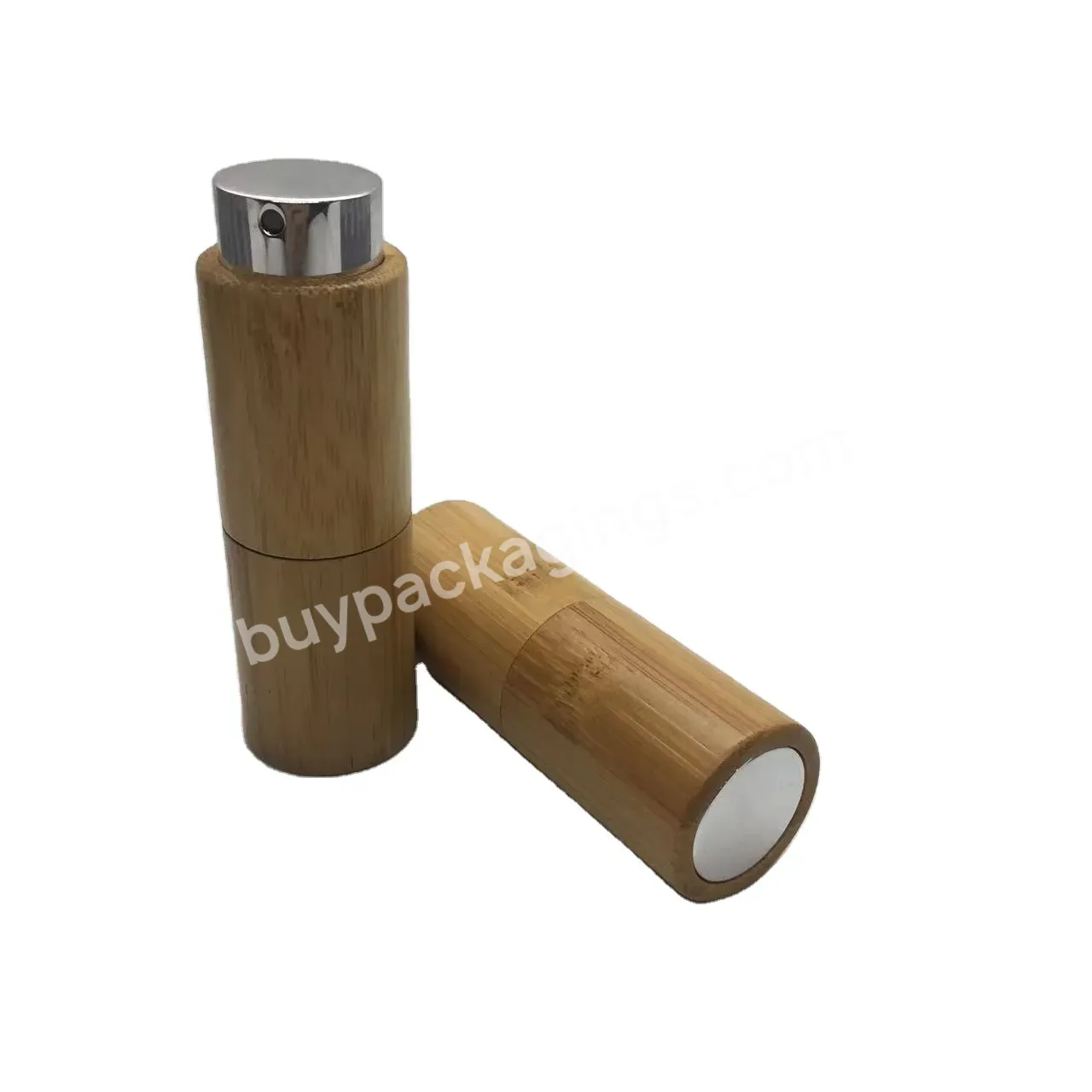 Oem Rts Wholesale 30ml,50ml Bamboo Airless Sprayer Bottle Recycle