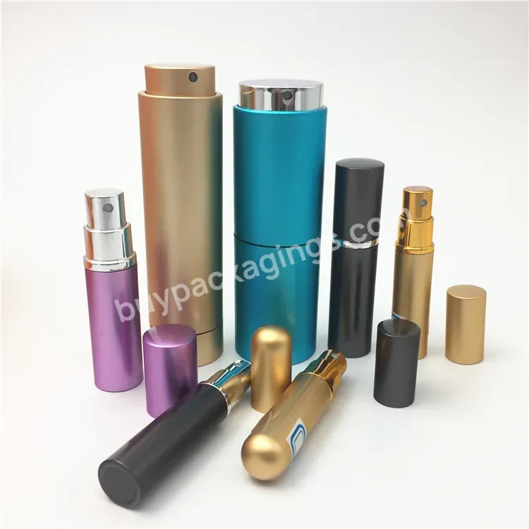 Oem Ruipack Travel Mini Portable Refillable Perfume Spray Aluminum Bottle Atomizer Bottle Manufacturer/wholesale