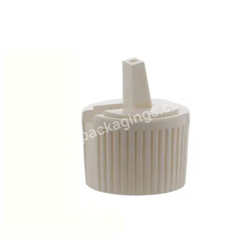 Oem Semi-transparent Pp Spouted Cap 24mm,Ribbed Closure Plastic Lids Manufacturer/wholesale