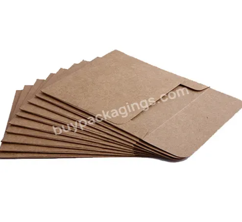 Oem Stock Eco-friendly Customize Black Pink Mailer Strong Paper Packaging Envelope
