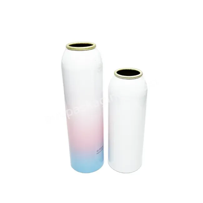 Oem Sunscreen Spray Aluminum Aerosol Spray Bottle Can Aluminum Perfume Deodorant Liquor Packaging Bottle 300ml