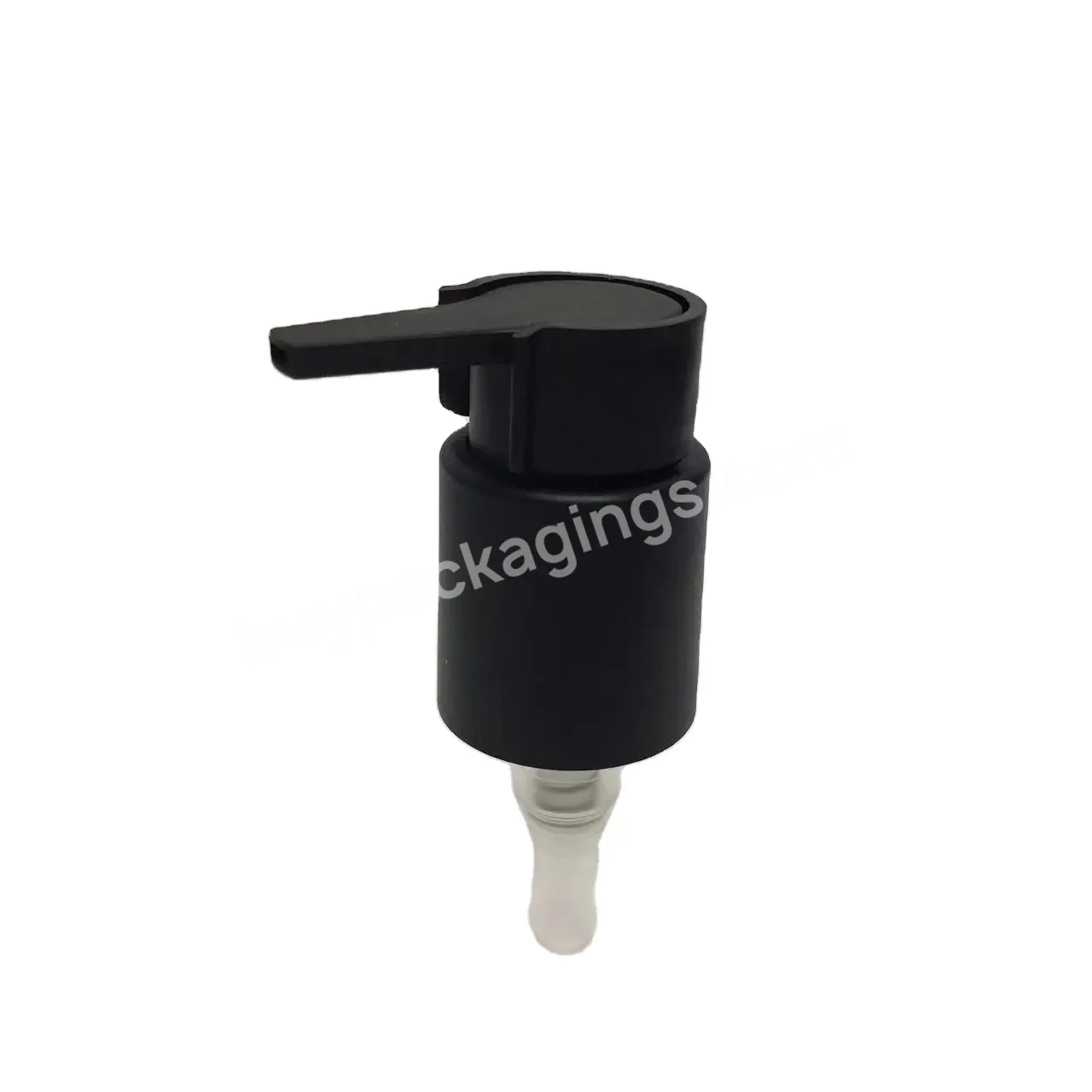 Oem Wholesale 24/410 Plastic Matte Black Dispenser Pump With Clip