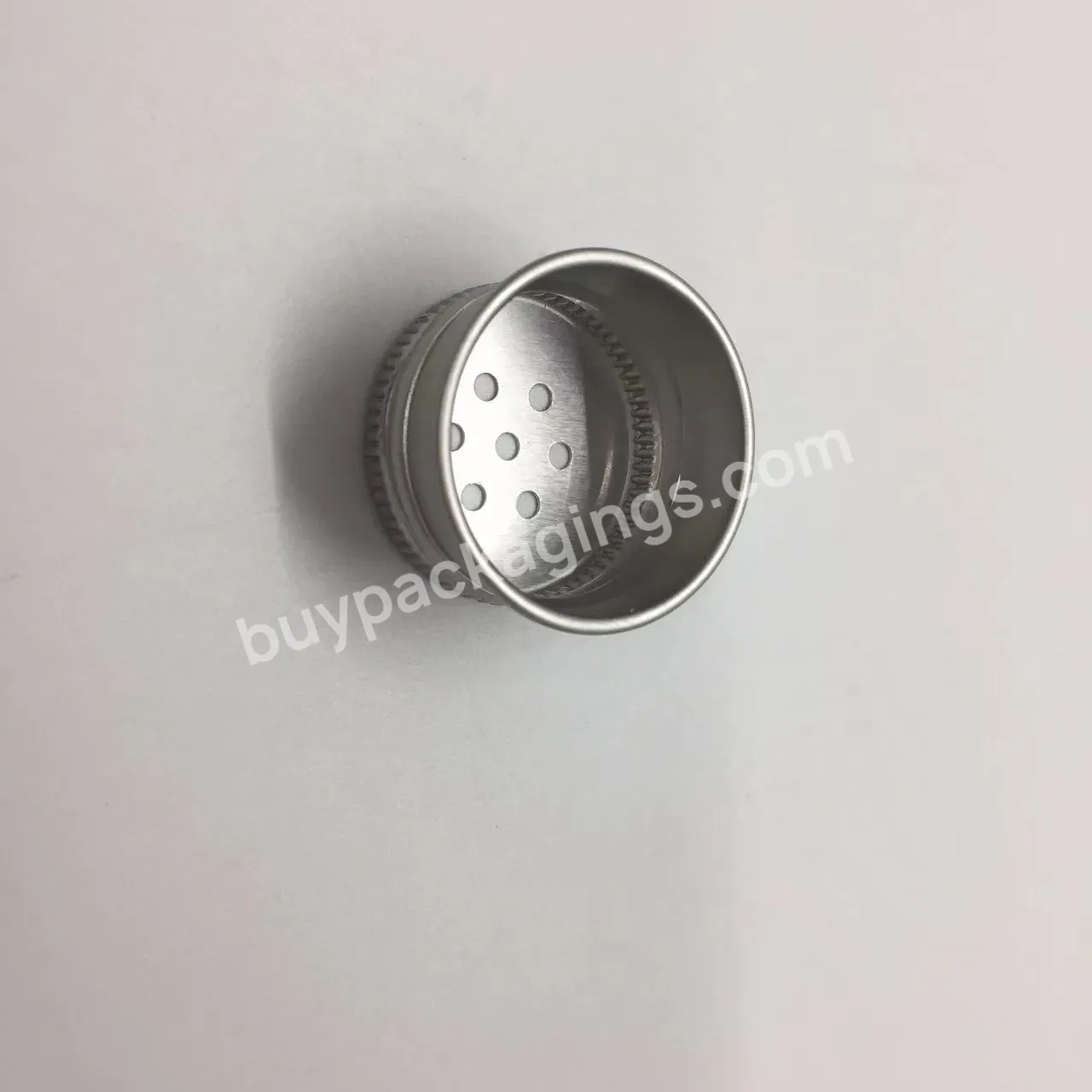 Oem Wholesale 24mm,28mm Aluminum Sifter Cap