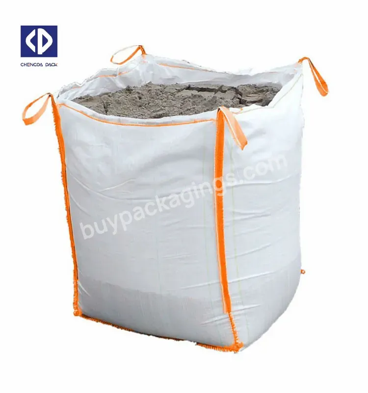 Oem Wholesale Factory Made In China Thick Polypropylene Yarns 250kg 1500kg Fibc Bag - Buy Jumbo Bag For Animal Feed,Swine Farm And Wheat Flour Bag,Powder Baffle Bag.