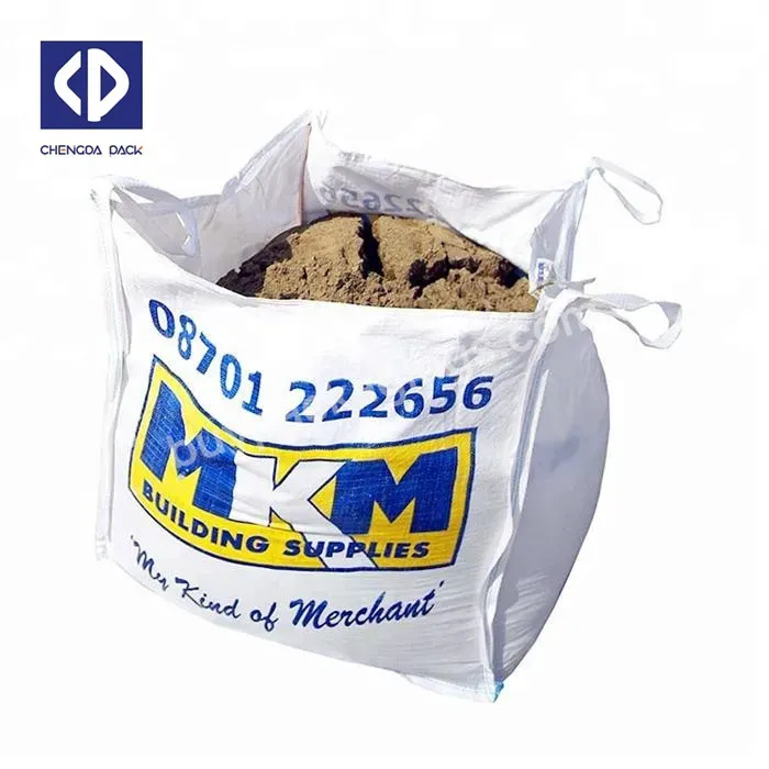 Oem Wholesale Factory Made In China Thick Polypropylene Yarns 250kg 1500kg Fibc Bag - Buy Jumbo Bag For Animal Feed,Swine Farm And Wheat Flour Bag,Powder Baffle Bag.