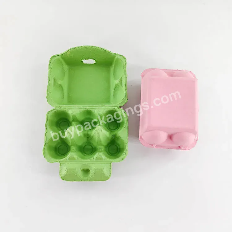 Oem Wholesale Factory New Promotion Eco Friendly Food Packaging Pulp Box Egg Cartons
