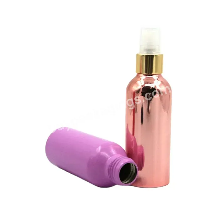 Oem Wholesale Fancy Sprayer Perfume Atomizer Aluminium Bottle