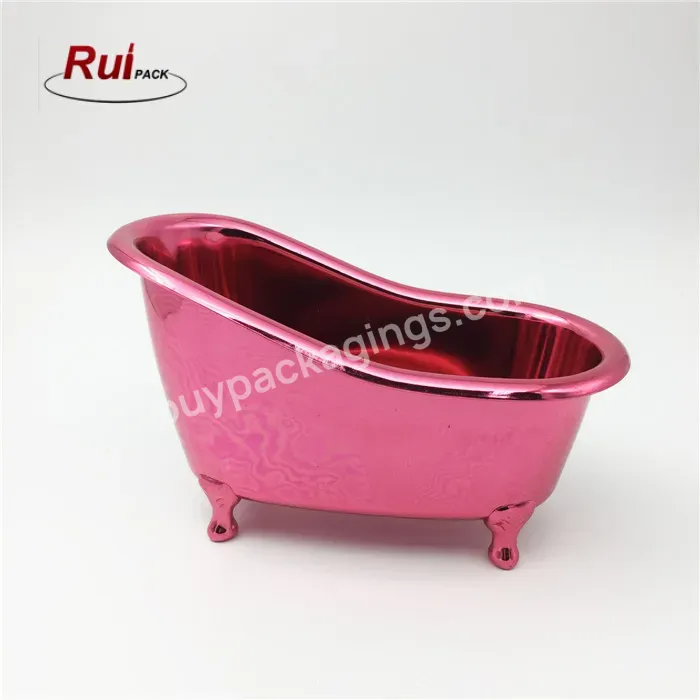 Oem Wholesale Large Pink Plastic Mini Baby Bathtub As Gift