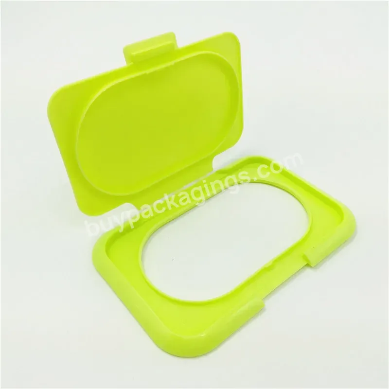 Oem Wholesale Plastic Baby Wetly Wipe Flip Top Cover