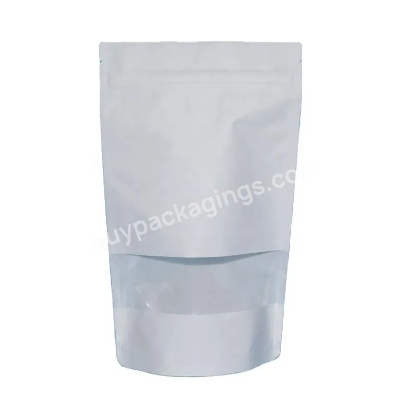 Oem Zipper Packaging Food Stand Up Pouch Kraft Paper Bag Printed Kraft Paper Zipper Food Food Stand Up Pouch Kraft Paper Bag