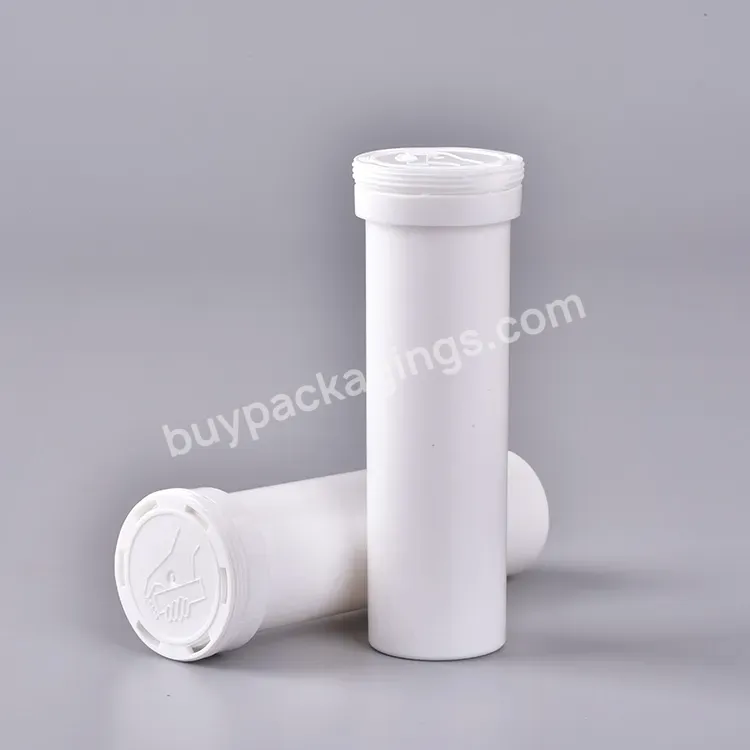 Oem&odm 144mm Pharmaceutical Plastic Pp Storage Tubes Plastic Bottle Packaging Effervescent Tube Vitamin C Bottles From China