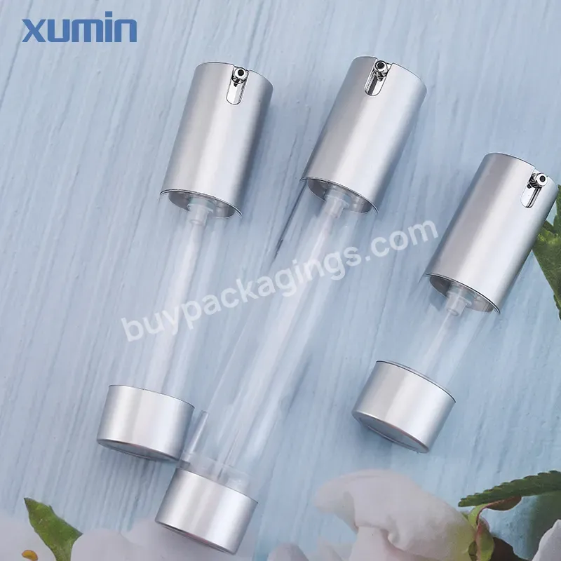 Oem/odm Plastic 10ml Refill Airless Vacuum Pump Bottle Luxury Clear Airless Pump Cosmetic Bottle 15ml 30ml 10ml Foam Pump Bottle - Buy 10ml Refill Airless Vacuum Pump Bottle,Airless Pump Cosmetic Bottle 10ml,10ml Foam Pump Bottle.