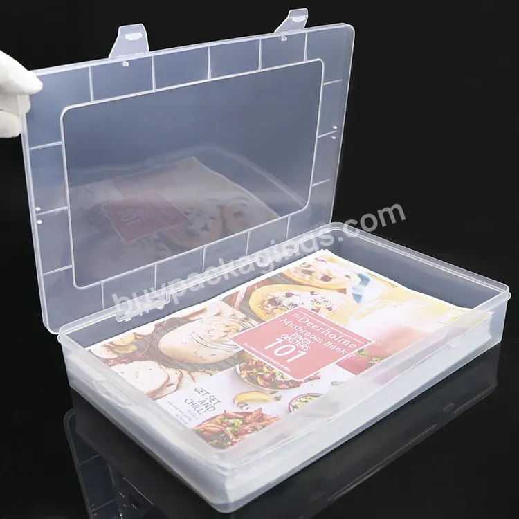 Office Supplies Rectangle Pp Plastic Large Box Custom Printed A4 Expanding Document Folder Organizer For Packaging - Buy Plastic Document File Box,Rectangle Plastic Box,Plastic Box For Packaging.