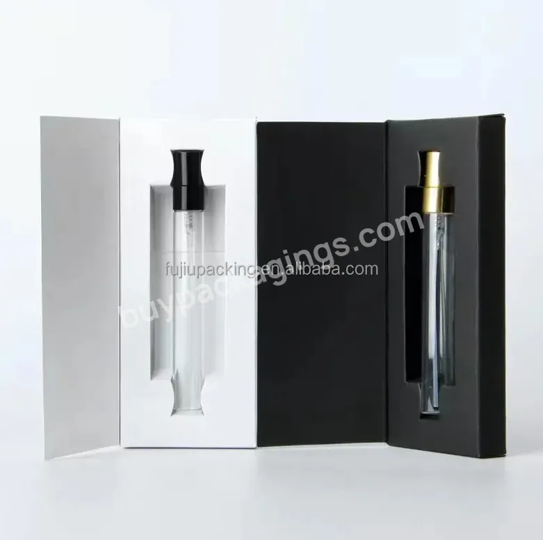 Offset Printing Design Perfume Box Wholesale Custom Paper Luxury 3ml Sample Perfume Sets Packaging Boxes