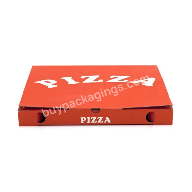 Oil-proof Custom Logo Pizza Box Cardboard Pizza Box Manufacturers Printed Pizza Boxes