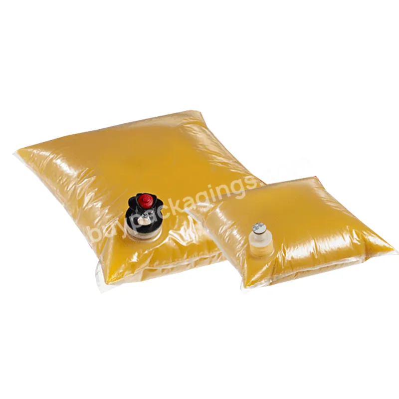 Oil Water Juice Liquid Wine Bib Bag Pe Plastic Tea Packaging Bag Juice Box Transparent Gravure Printing Custom 5l 10l 20l 220l