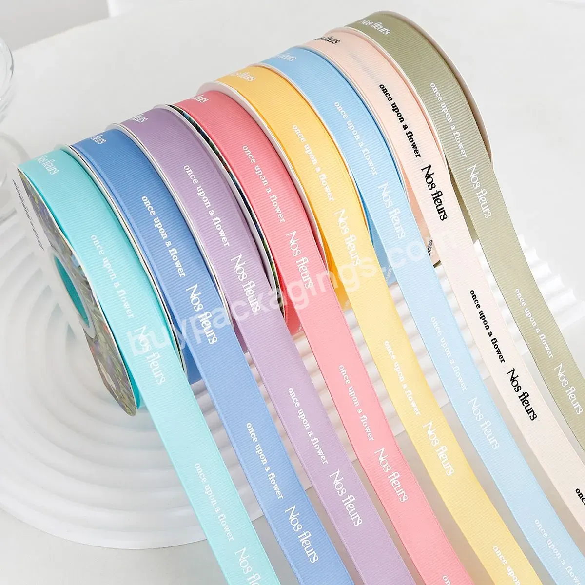 On Sale Ribbon Listones Various Hot Sale Foil Ink Printed 3" 75mm Grosgrain Ribbon For Hair Bows Diy Crafts