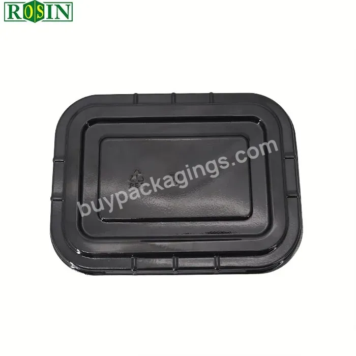 One Compartment Plastic Cept Food Container Tray Cpet Tray