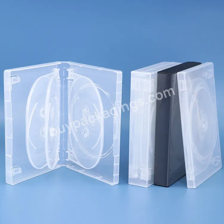 One Single Disc Case Plastic Folding Dvd Box Music Record Storage Packaging Wedding Dvd Cases Cd Case