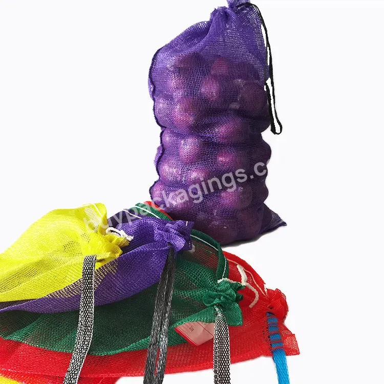 Onion Mesh Bags Leno Bags 2kg -60kg 90*130cm Plastic Bags Polypropylene