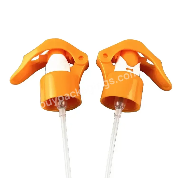 Orange 24mm 28mm Mini Trigger Garden Sprayer Trigger Spray Mist Plastic Mist Sprayer