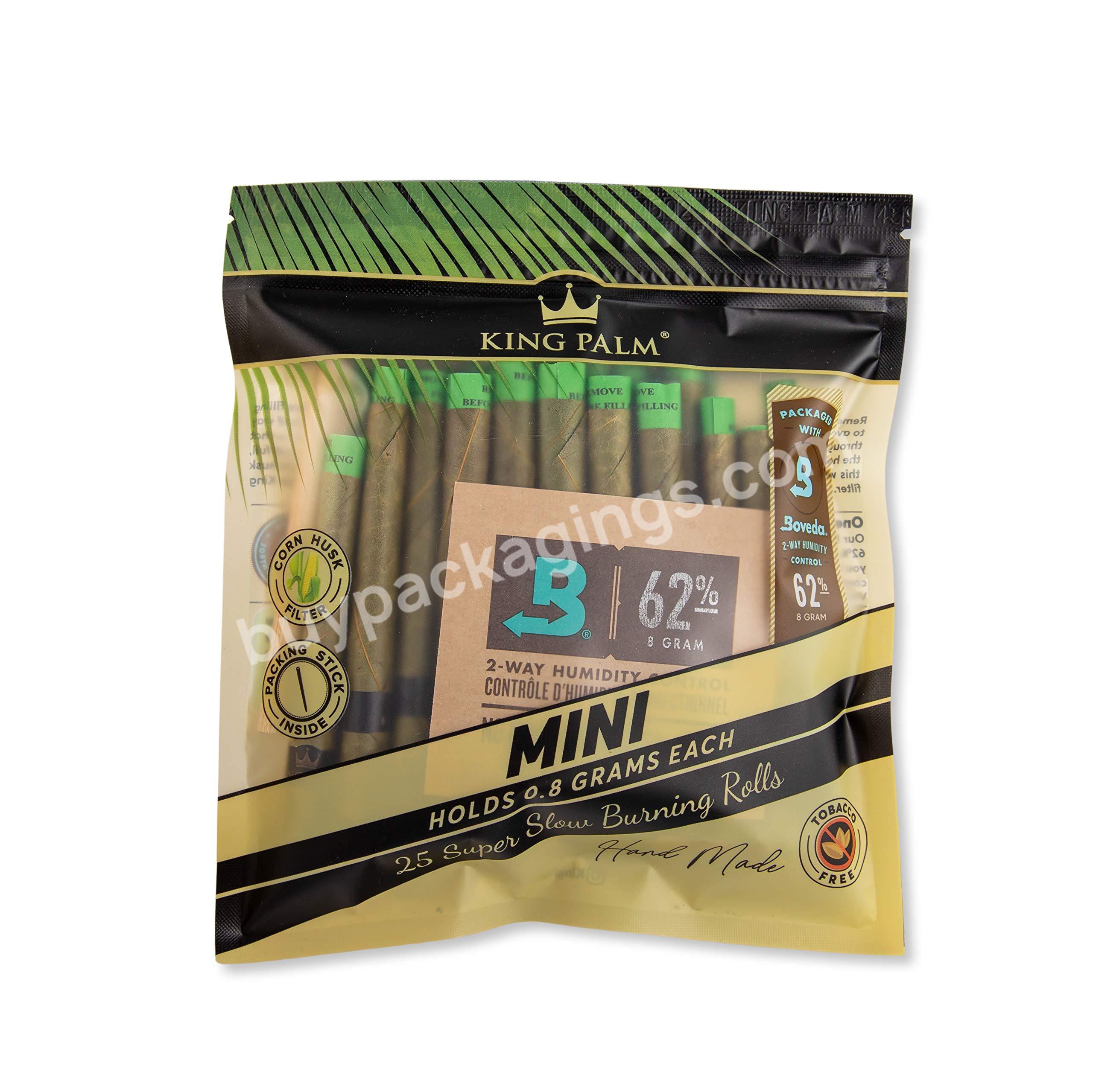 Organic 1 Pack 25 Rolls Pre Rolled All Natural Corn Husk Filter Preroll Mini Size Natural Pre Wrap Palm Leafs