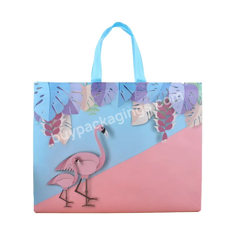 Original Factory Customize Printing Recycle And Reusable Laminated Custom Shopping Pp Non Woven Bag For Packing