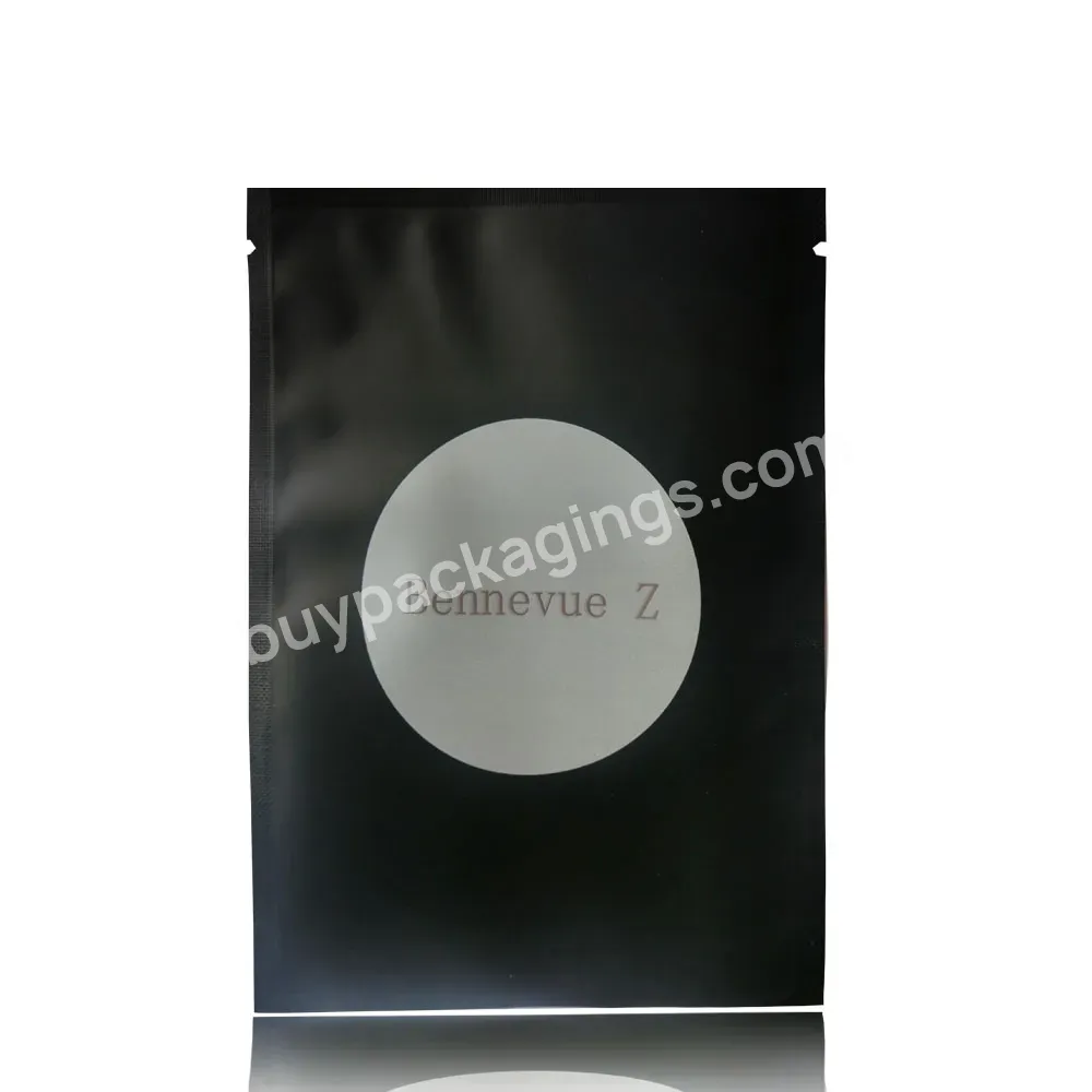 Original Factory Stock Stand Up Food Grade Storage Bags Smell Proof Zipper Bag Aluminum Foil Stand Up Pouch