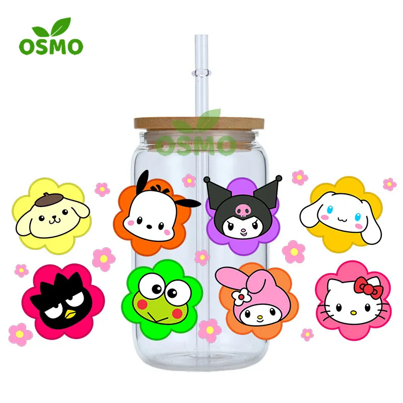 Osmo Factory Wholesale Pregnancy Affirmations Transfer UV DTF Cup Wrap Design Transfers for Mugs Coffee Cups Tumblers