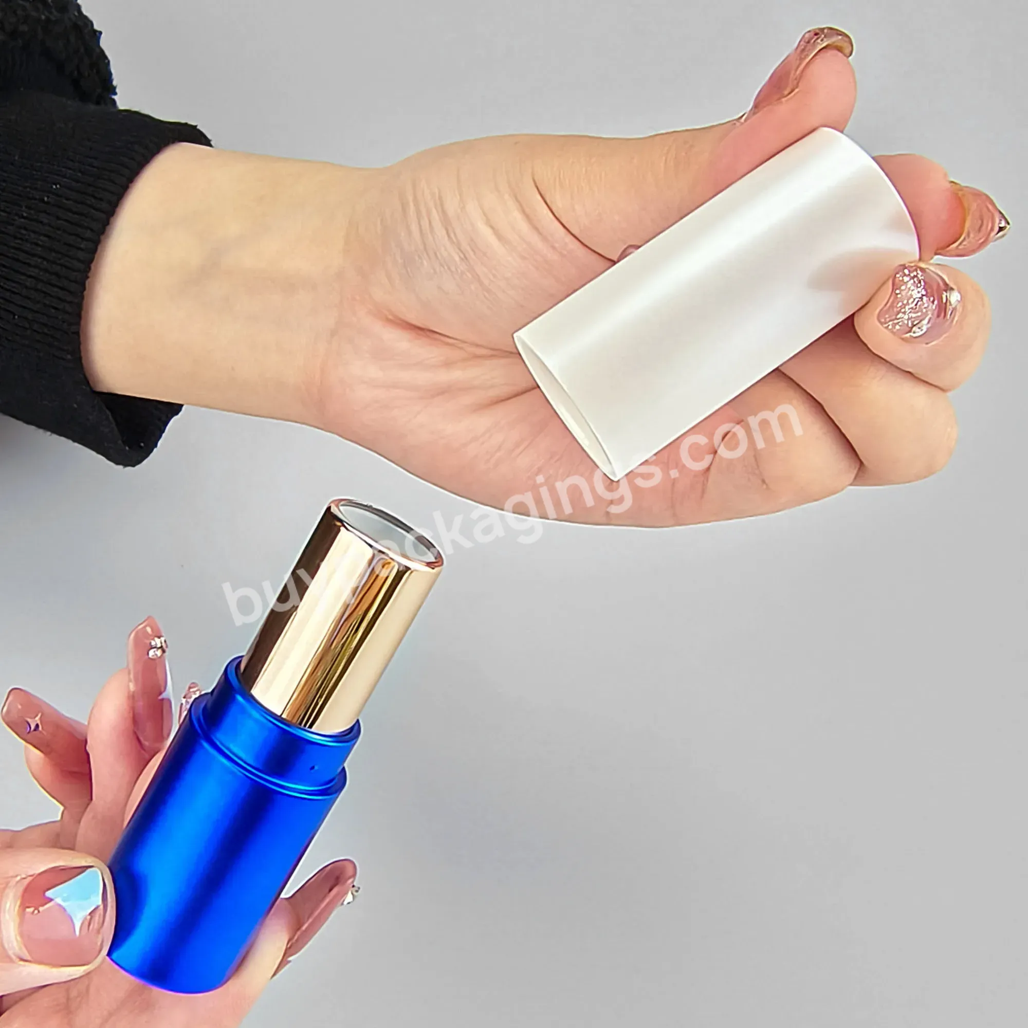 Osmo Magnetic Luxury Round Square Lipstick Case Manufacturer Custom Lipstick Packaging Tube Container