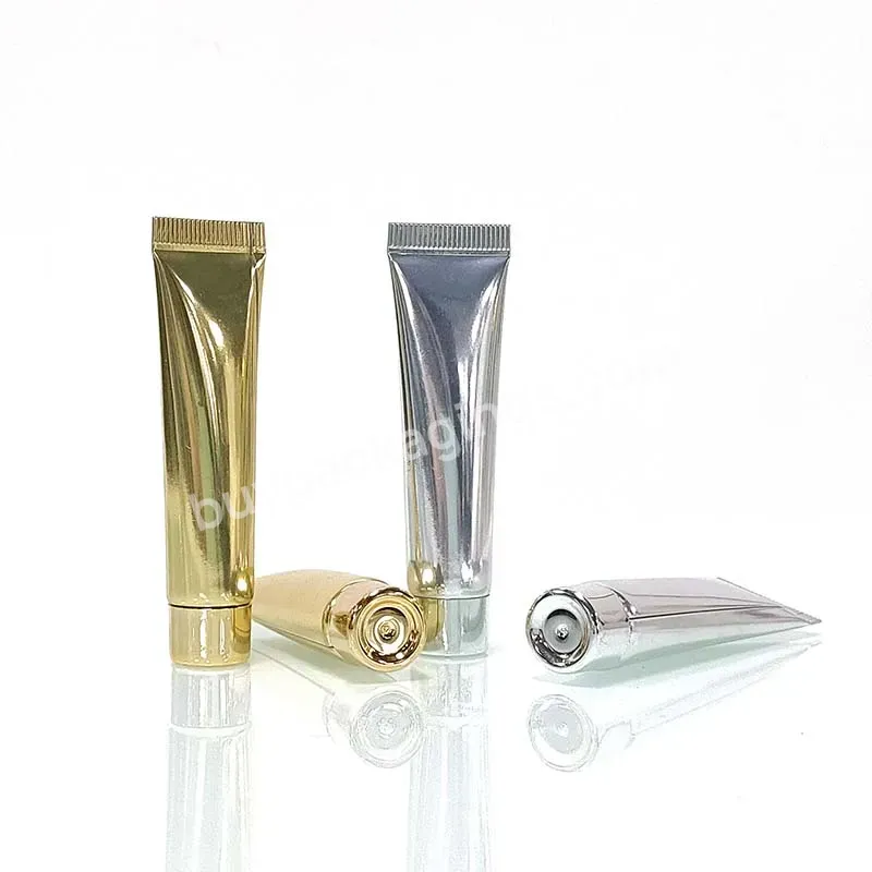 Oval Aluminum Laminated Plastic Cosmetics Tubes For Foundation Containers Squeeze Plastic Tube