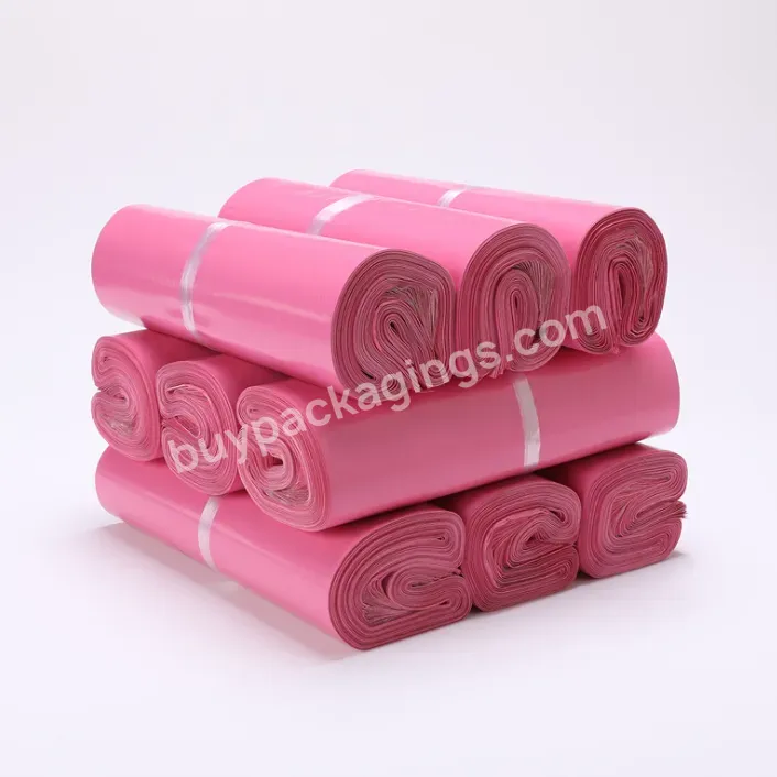 P1 Manufacturer Packaging Bags Clothing Pink Co-ex Ldpe Postal Poly Mailers