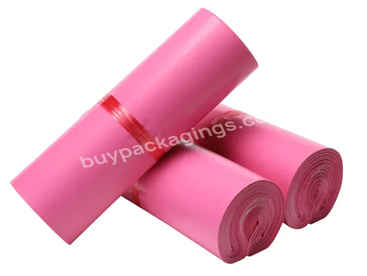 P1 Manufacturer Packaging Bags Clothing Pink Co-ex Ldpe Postal Poly Mailers