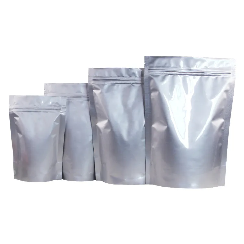 Package grade black smell proof ziplock zip lock tea zipper stand up food aluminum foil packaging bag in philippine